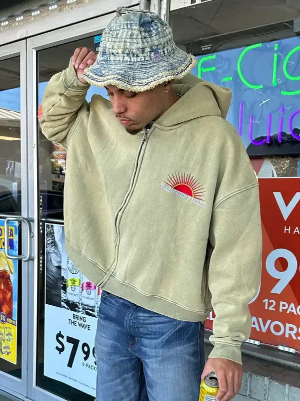 Raspberry Hills Hoodie Green