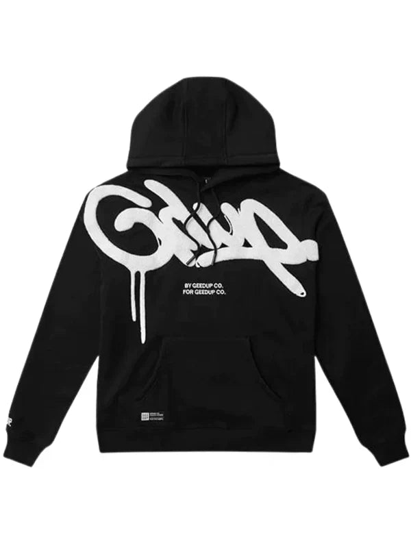 Geedup-Hoodie-Black-and-White_ Front