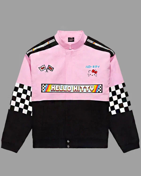 Hello Kitty Racing  Biker Jacket