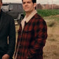 Henry Cavil Justice League Black and Red Jacket