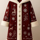 Luxury Hooded Santa Claus Wool Coat
