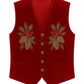 Luxury Santa Claus Velvet Coat with Vest Pant And Hat