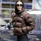 The North Face Brown Puffer Jacket