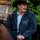 Yellowstone John Dutton Hooded Denim Jacket
