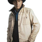 Yellowstone S05 John Dutton Cream White Cotton Jacket