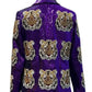 Kim Mulkey Purple Sequin Blazer
