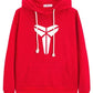 Red Kobe-Mamba-Halo Hoodie with white logo.