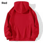 Back view of Red Kozy Red Hoodie