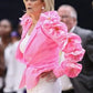 Kim Mulkey Pink Jacket