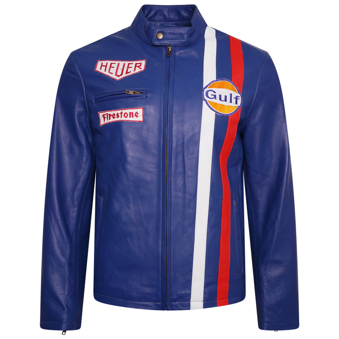Le Mans Steve McQueen Blue Jacket