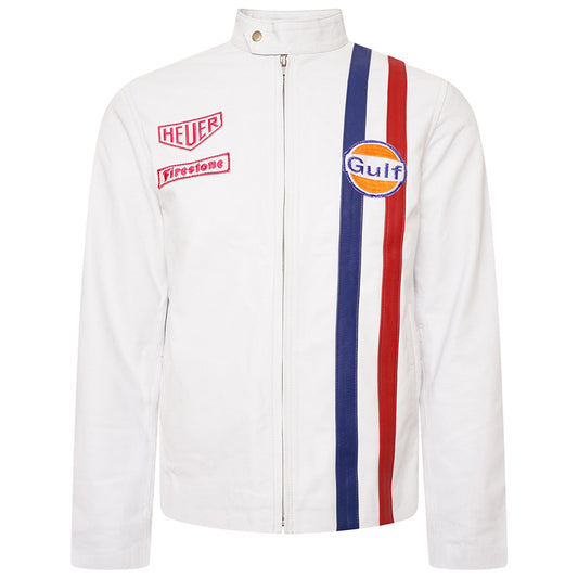 Le Mans Steve McQueen White Jacket