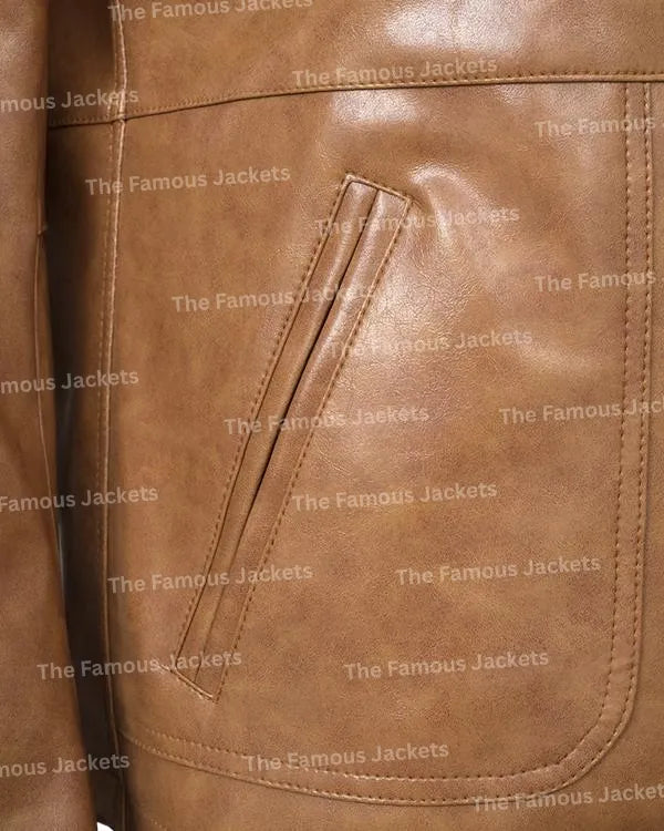 Matthew Mcconaughey Brown Jacket Pocket