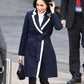Meghan Markle Blue Coat
