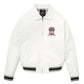 Avirex USA White Leather Jacket