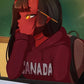 Close-up of Meru-The-Succubus-Canada-Hoodie