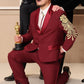 Oscar 2023 Daniel Kwan Maroon Suit