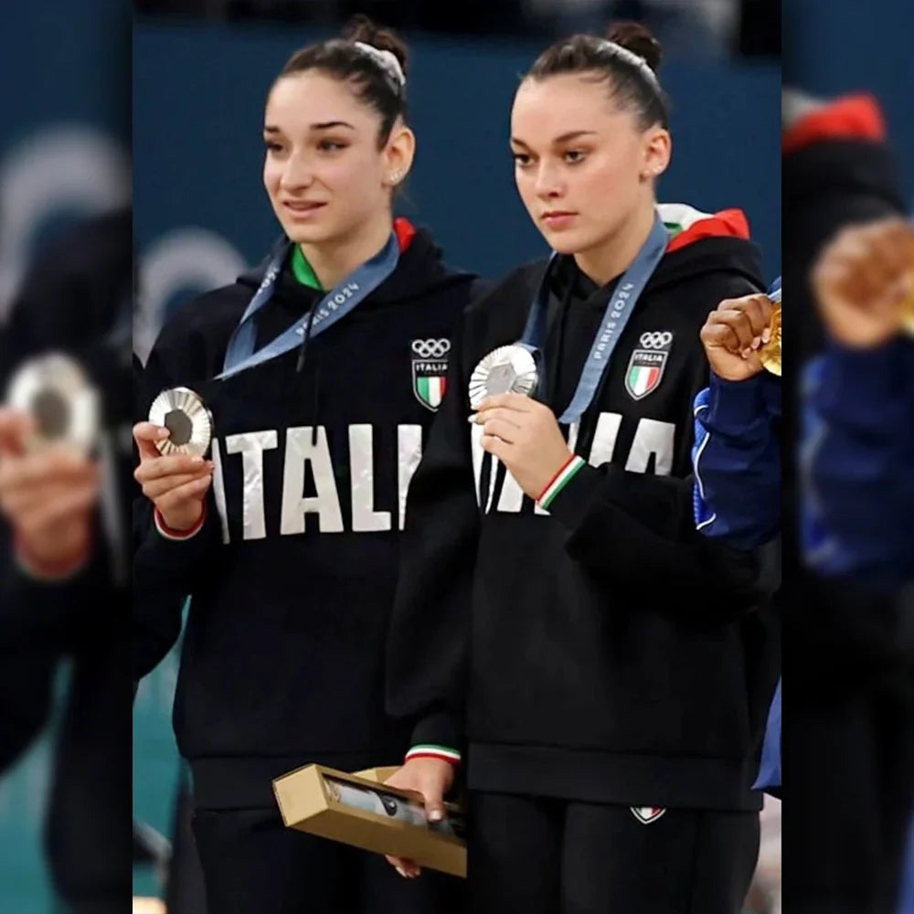 Paris-Olympics-Italia-Black-Hoodie