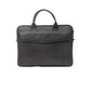 Parker Slim Leather Laptop Bag-Black - Image 4