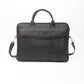 Parker Slim Leather Laptop Bag-Black - Image 6
