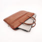 Parker Slim Leather Laptop Bag-Tan - Image 7