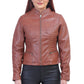 Rachel Womens Brown Padded Jacket