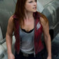 Claire Redfield Ali Larter Resident Evil the Final Chapter Leather Vest - Authentic Movie Inspired Design
