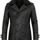Resident Evil 9 Leon Kennedy Jacket with fur collar on a white background