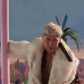 ryan gosling in movie barbie wearing ken faux mink coat