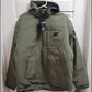 snap on hooded jacket​