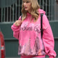 Taylor Swift New York City Pink Hoodie