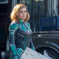 Captain Marvel Brie Larson Green Leather Jacket