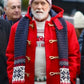 The Man with the Bag Arnold Schwarzenegger Red Coat