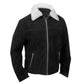 The Walking Dead Rick Grimes Black Suede Jacket
