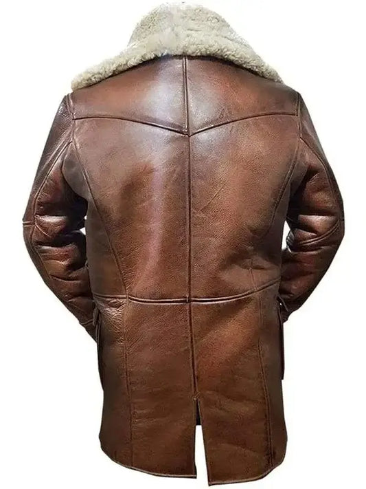dark knight rises bane coat back side in brown color