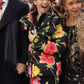 Lily Collins Emily In Paris Floral Puffer Jacket