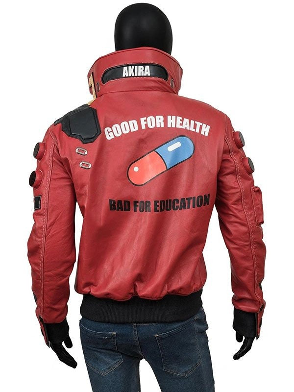 Akira Kaneda Red Capsule Jacket - Authentic Anime Style
