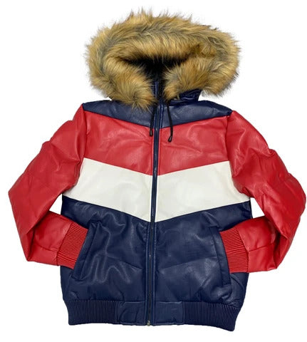 Robert Phillipe 8 Ball Blue And Red Jacket