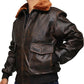 Men's Flying G1 Bomber Leather Jacket