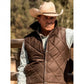 Yellowstone John Dutton Quilted Vest Brown