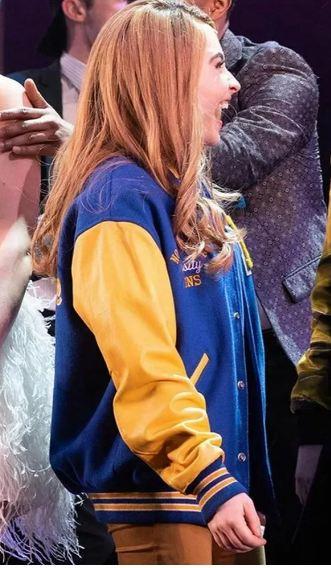 Mean Girls On Broadway Sabrina Carpenter Letterman Jacket