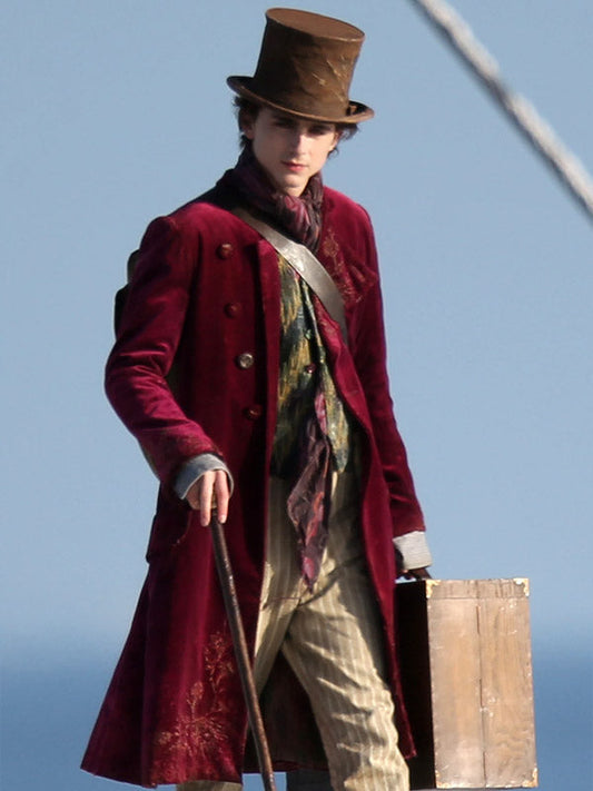 Wonka 2023 Willy Wonka Coat