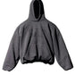 Front view of Black Yeezy Gap Hoodie