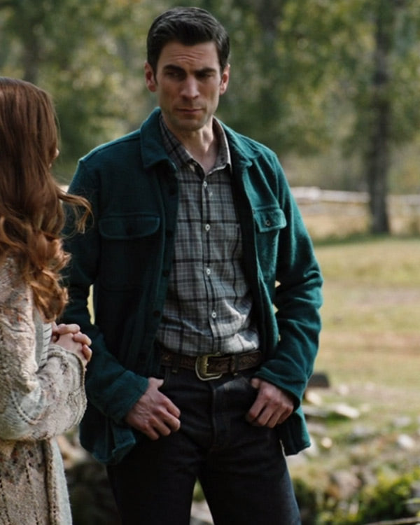 Jamie Dutton Yellowstone S04 Wes Bentley Green Jacket