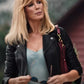 Yellowstone S04 Beth Dutton Black Leather Jacket