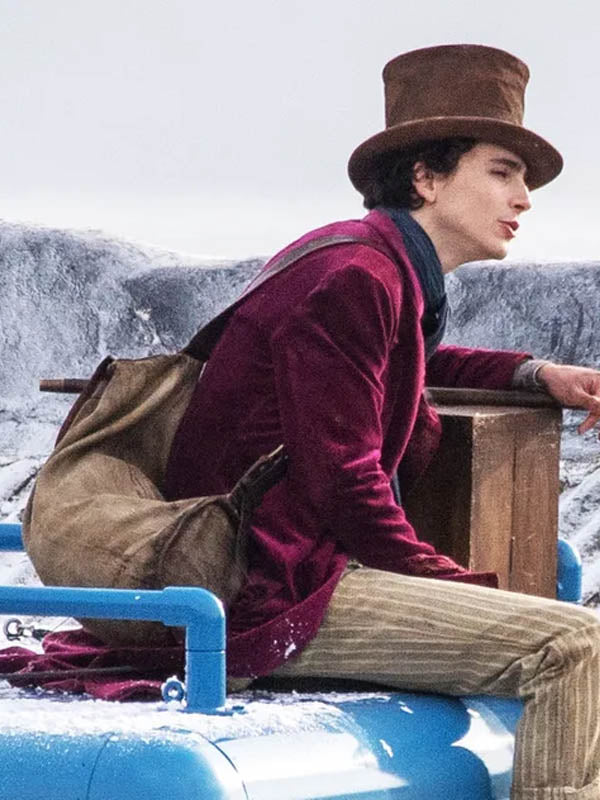 Wonka 2023 Willy Wonka Coat