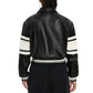 Avirex N4 Cropped Leather Jacket