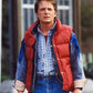Back To The Future Marty Mcfly Red Vest