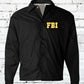 black fbi jacket​ front