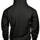 black love hurts hoodie from the back 