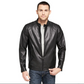 Men's Biker Leather Black Jacket